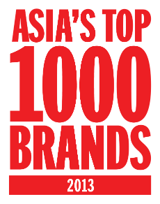 2013 Asia's Top 1000 Brands